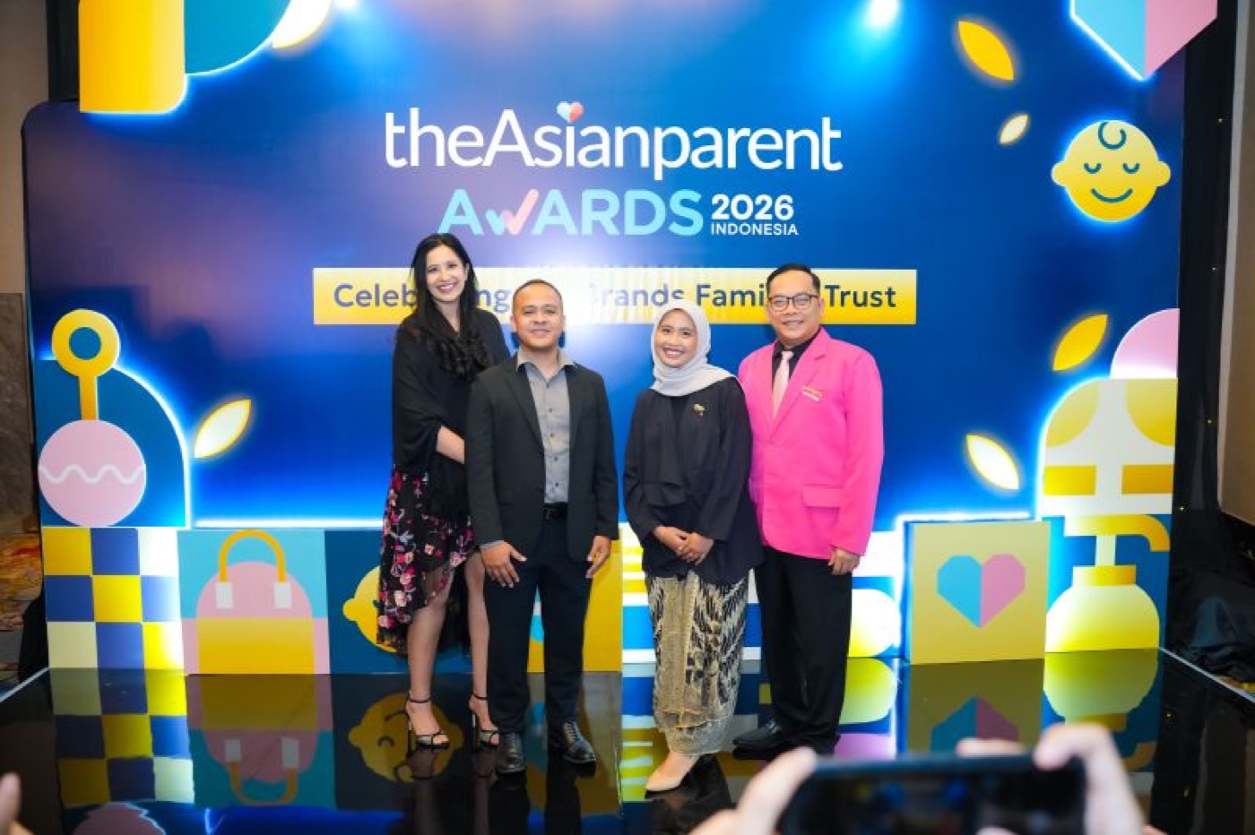theAsianparent Awards 2026 Indonesia on stage in Jakarta
